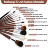 13pcs Makeup Brushes Set