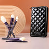 9 Piece Makeup Brushes Purple Color Set