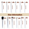 12piece Makeup Brushes Set